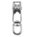 Seilrolle B-2 20mm / (Stainless Steel Pulley Block)  Va2 / stainless steel