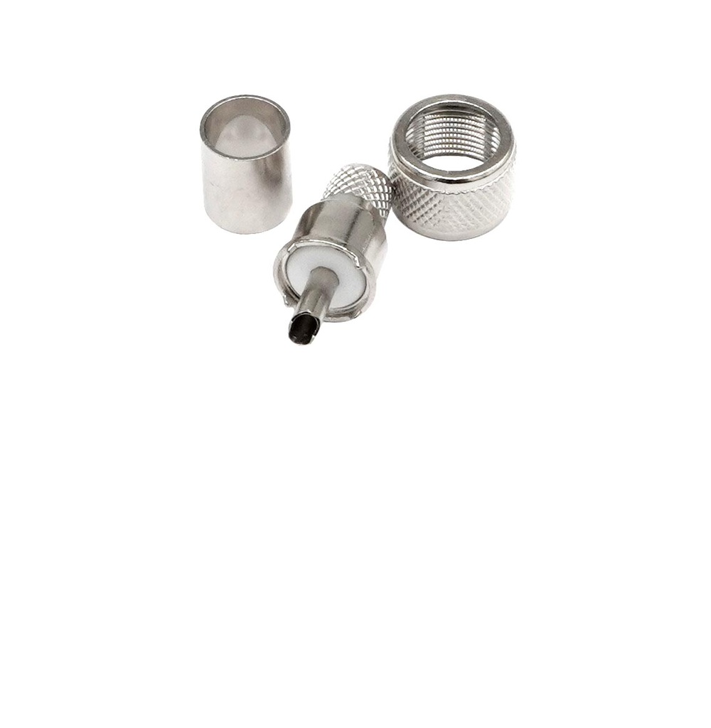 SONDERPOSTEN UHF-Crimp-Stecker (KOAX) (3teilig)