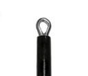 [PMF1212eyelet] Spitzensegment (mit eingeklebter V2A Öse) vom 12m HD und 14m HD Fiberglas Mast