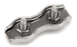 [ASA17] Premium stainless steel duplex wire rope clip (6mm)