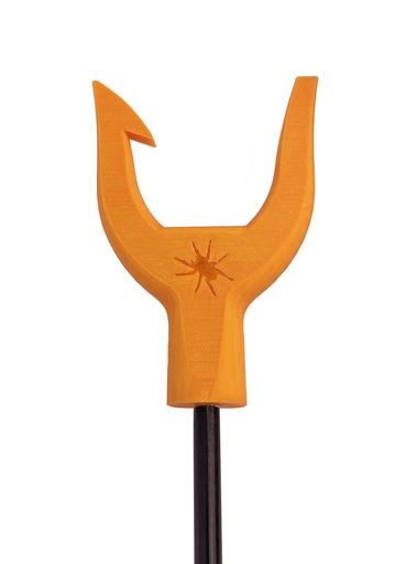 [GEO-SET1] Geocaching fork for the top of a 7m, 10m, 12m or 14m fiberglass pole (SET1 incl. thread connector)