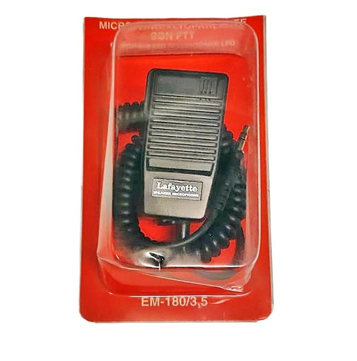 [SP-EM-180-3,5] Handheld microphone Lafayette EM-180 with 3,5mm Stereo Jack - single item! 