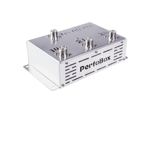 [SP-LBS-PB-TP200] LBS (Low Band Systems) Triplexer Perfo Box-200 for 14-21-28 MHz