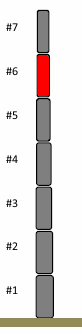 Ersatzsegment #6, 45mm (10m HD Mast)