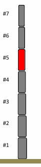 Ersatzsegment #5, 50mm (10m HD Mast)