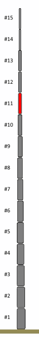 Ersatzsegment #11 (26m Mast)