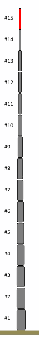 Ersatzsegment #5 (26m Mast)