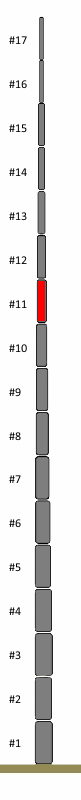 Ersatzsegment #11 (10m Mast)