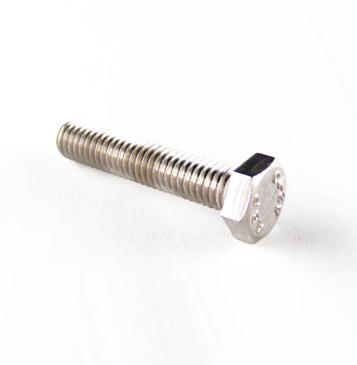 M6 x 30mm stainless steel hexagon bolt