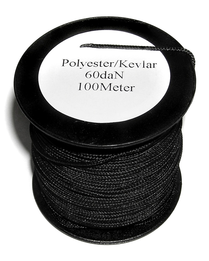 Kevlar Abspannseil, 1mm Ø    (100m Rolle)