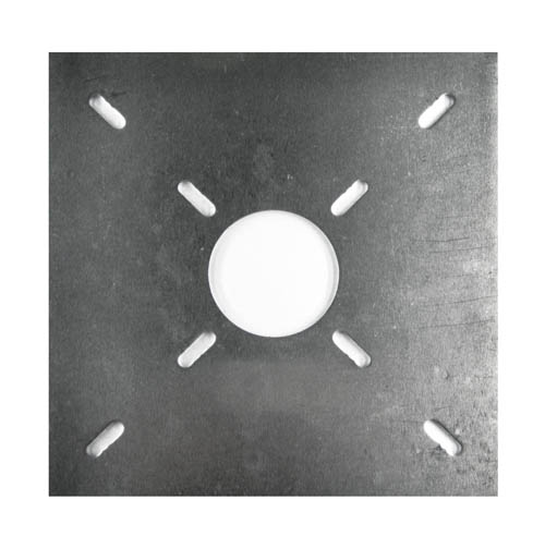 Aluminium sheet plate, (center joint for Yagi)