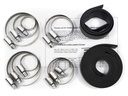 Material kit Clamp set for 12m FG pole