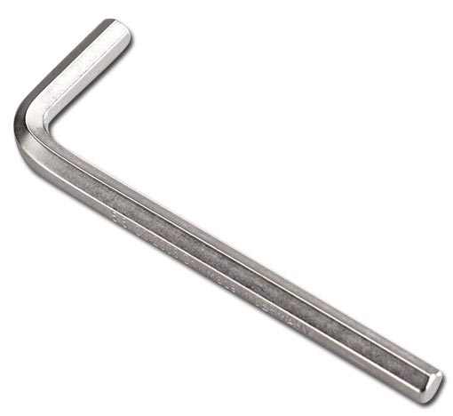 Hexagon allen key ( suitable for the aluminium mast pipe clamps)