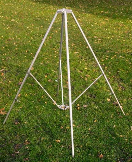 Aluminium tripod S with 1.2m legs