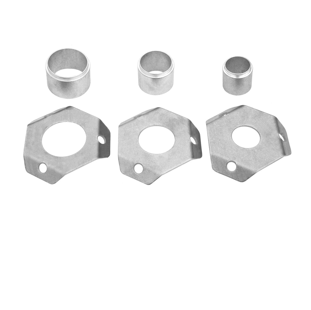 3 hole guy plate set for 14.5m HD alu-mast