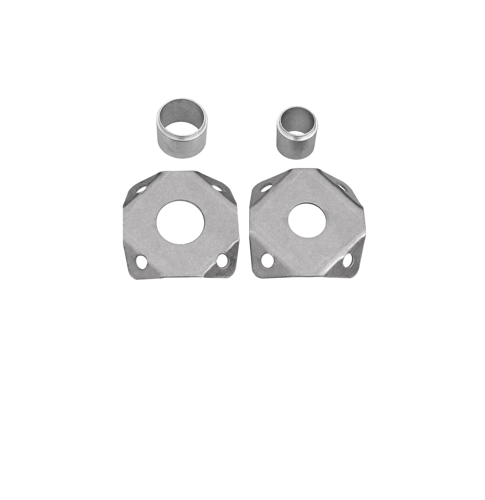 4 hole guy plate set for portable 10m or 12.5m alu-mast