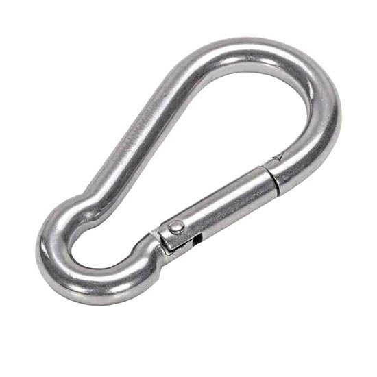 Karabiner, verzinkt (6x60mm)