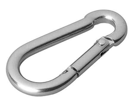 Premium stainless steel carabiner (6x60mm)