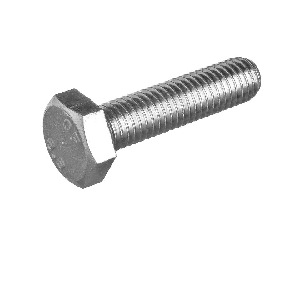 M8 x 35mm stainless steel hexagon bolt