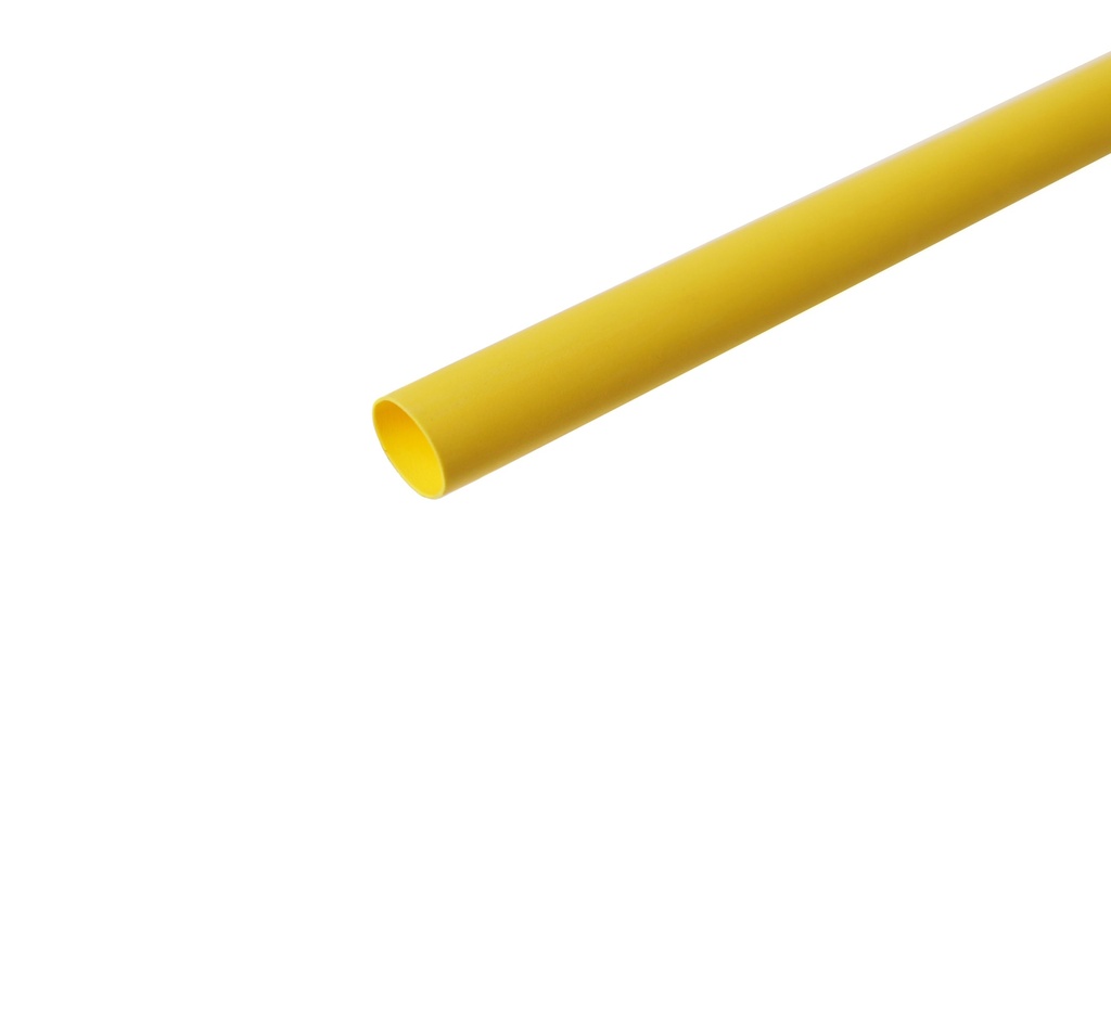 heat shrink tube 4,8mm 2:1 yellow (1,2m bar)