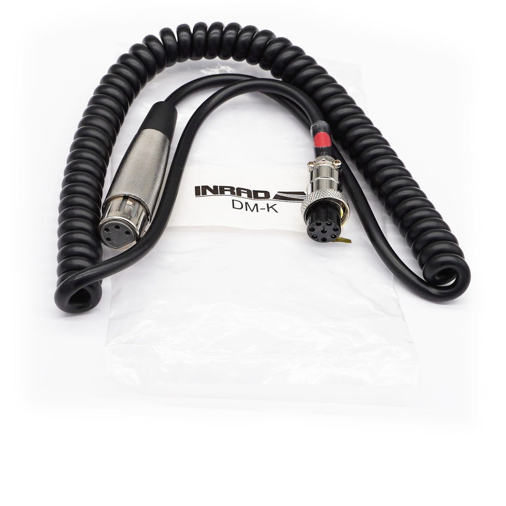 single remnant item INRAD DM-K microphone adapter cable (Kenwood / Elecraft)