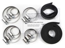 Material kit Clamp set for 12m XHD Fibreglass pole