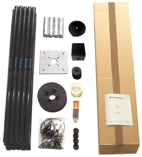[A002] Spiderbeam 20-17-15m Yagi Bausatz (Portabel "Low Sunspot" Version)