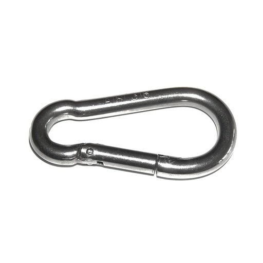 [ASA10] Karabiner, verzinkt (6x60mm)