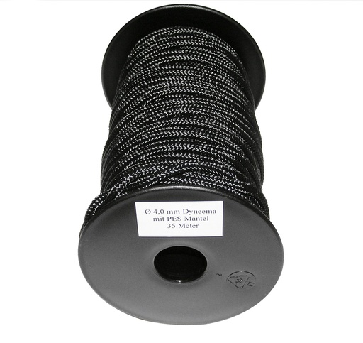 [PMA12] 35m Rolle DYNEEMA 4mm Ø Abspannseil