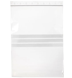 [VP5] Ziplock bag with labeling field (20x30cm / 90mµ )