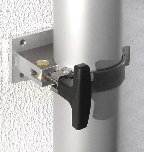 [WM070] Premium wall bracket with quick-release fastener (for 70mm tube of telescopic aluminium masts)