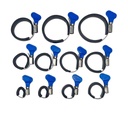 [PMF18-KV] Pre-assembled knob handle clamp set for 18m fiberglass pole